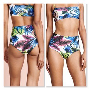 L*Space Electric Palm 2-Piece Bikini Set NWT
